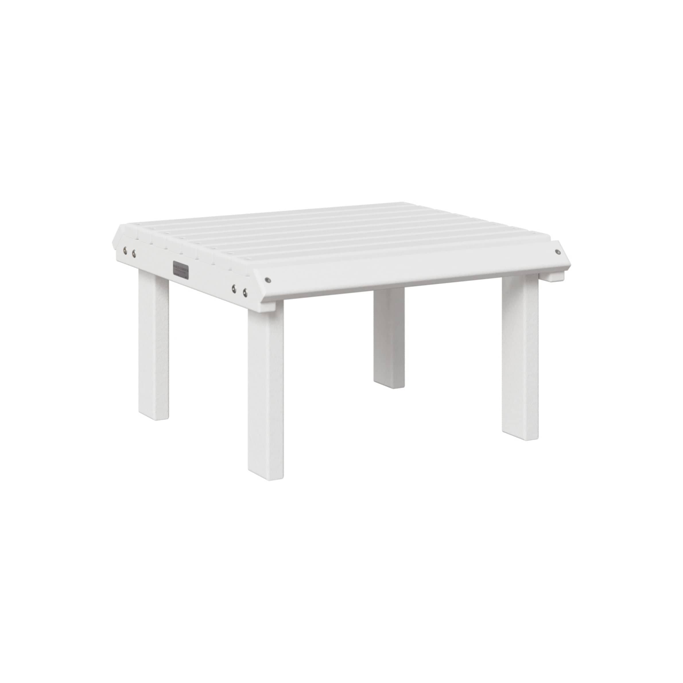 Berlin Gardens Poly Lumber Stationary Footstool