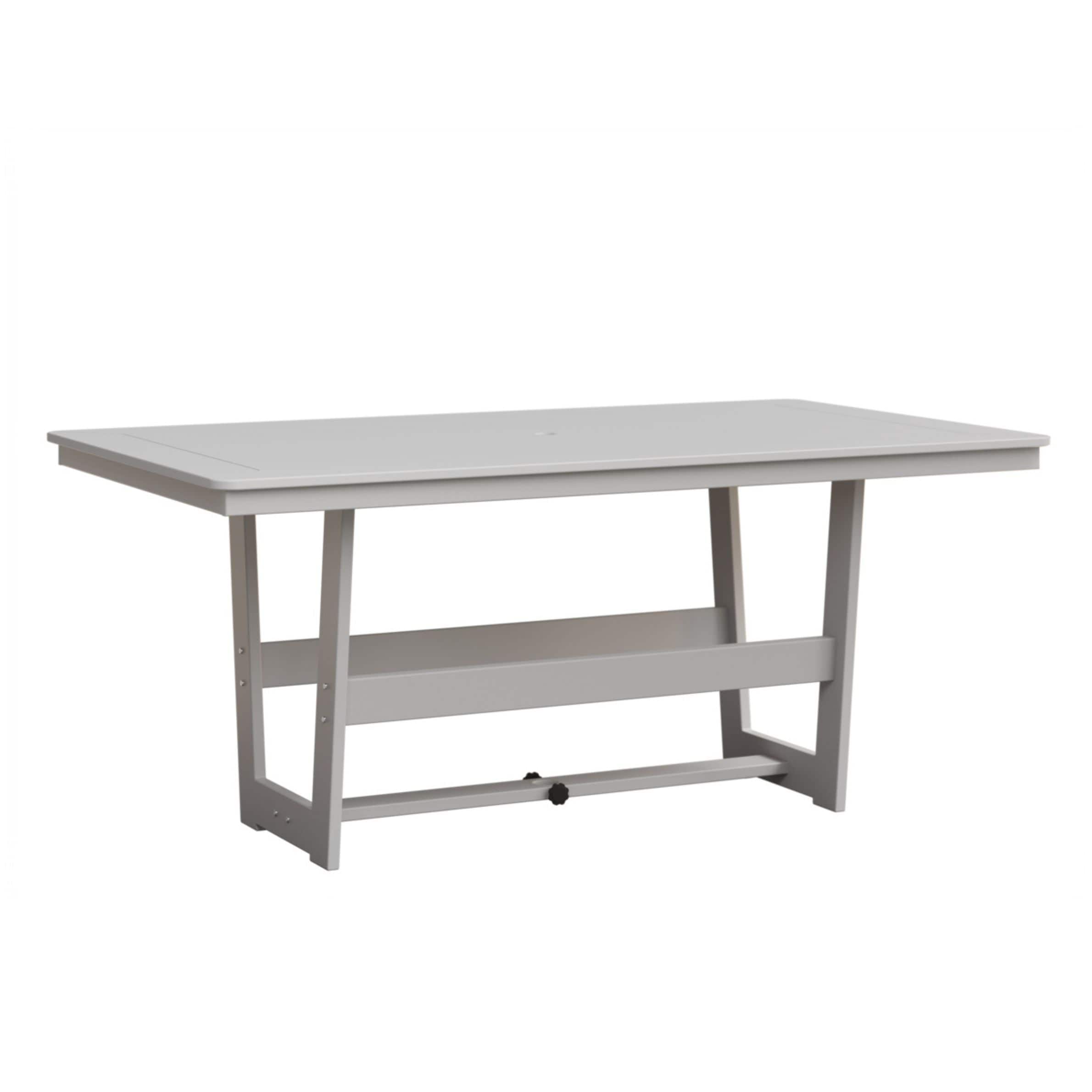 Berlin Gardens Hudson 70" Outdoor Poly Lumber Rectangular Counter Height Table