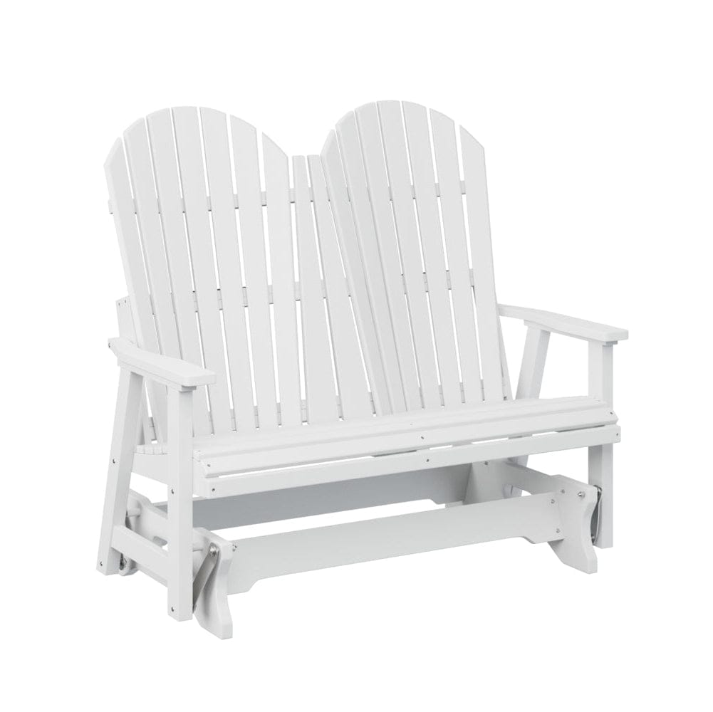 Berlin Gardens Comfo Back Poly Lumber Double Glider