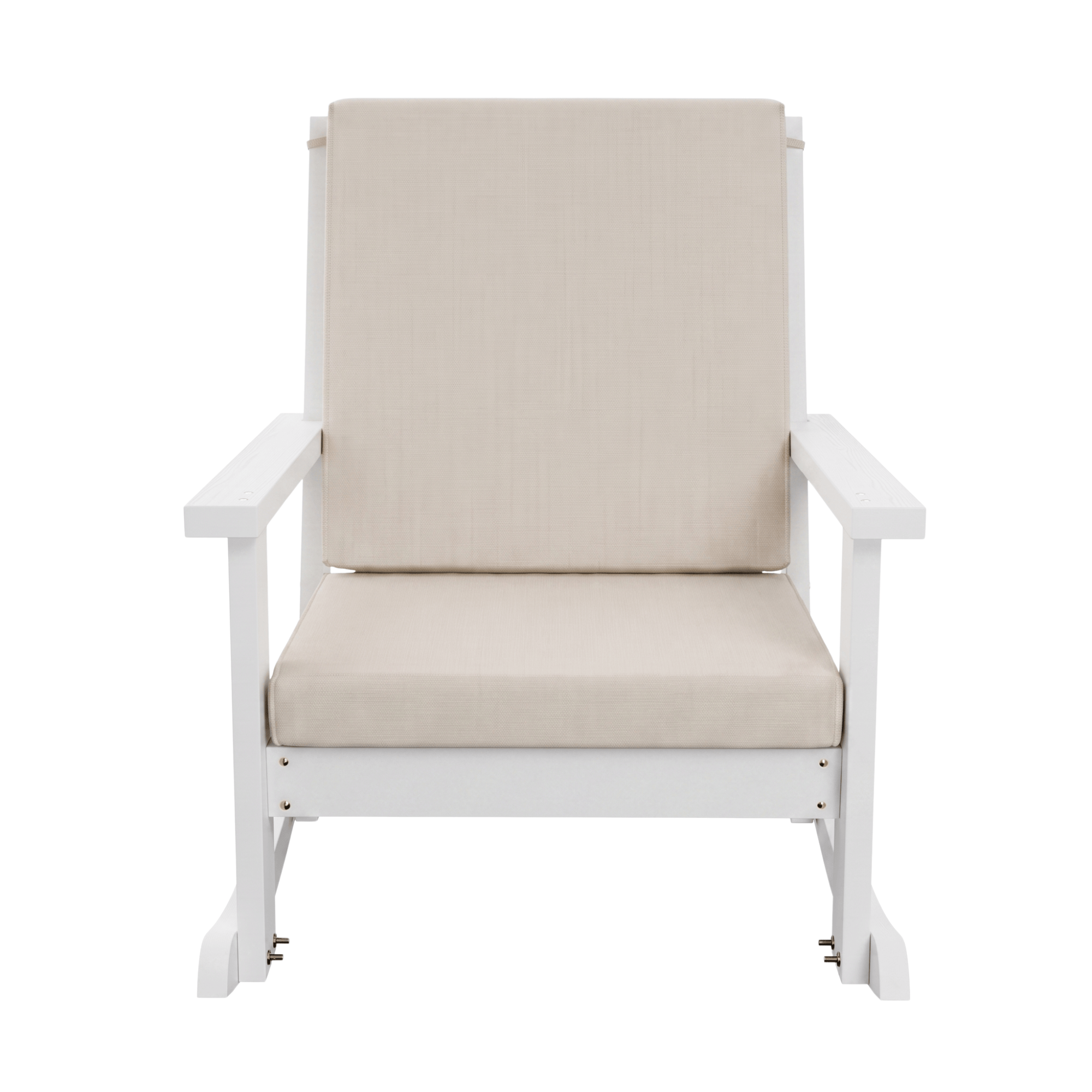Amish Casual Deep Seated Outdoor Rocking Chair with Cushion