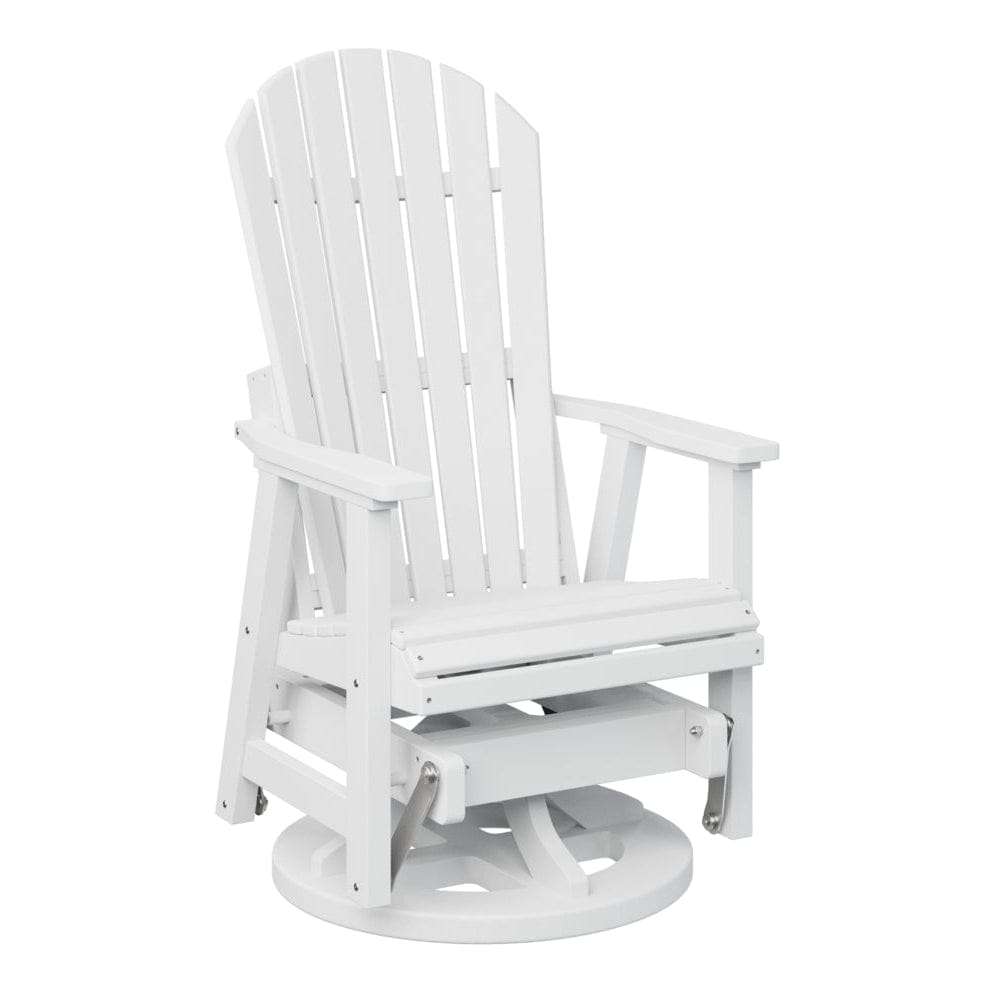 Berlin Gardens Comfo Back Poly Lumber Swivel Glider
