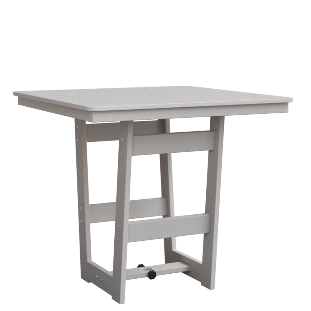 Berlin Gardens Hudson 40" Outdoor Poly Lumber Square Bar Table