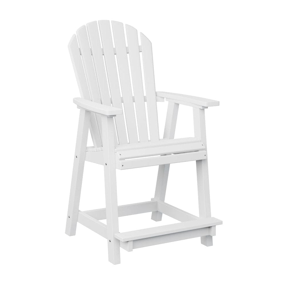 Berlin Gardens Comfo Back Poly Lumber Counter Chair
