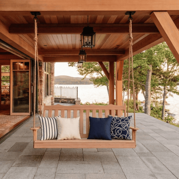 Keystone Amish Co. York Red Cedar Porch Swing