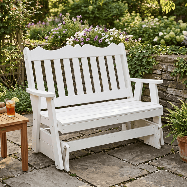 Keystone Amish Co. York Recycled Plastic Porch Glider