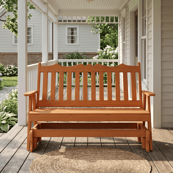 Keystone Amish Co. York Red Cedar Porch Glider