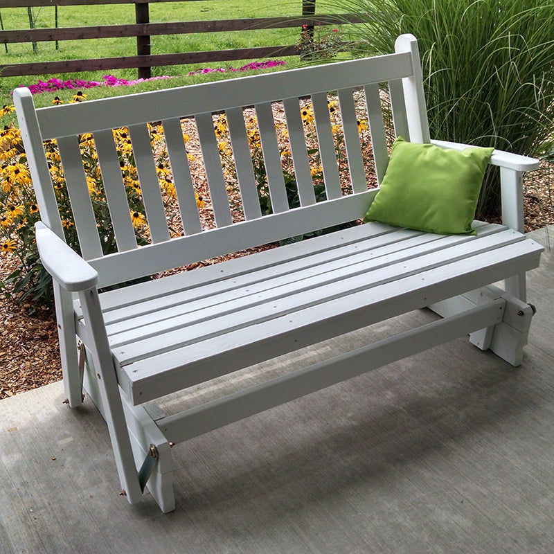 A&L Furniture Co. Traditional English Porch Glider