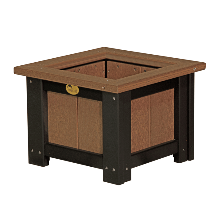 LuxCraft Square Poly Lumber Planter