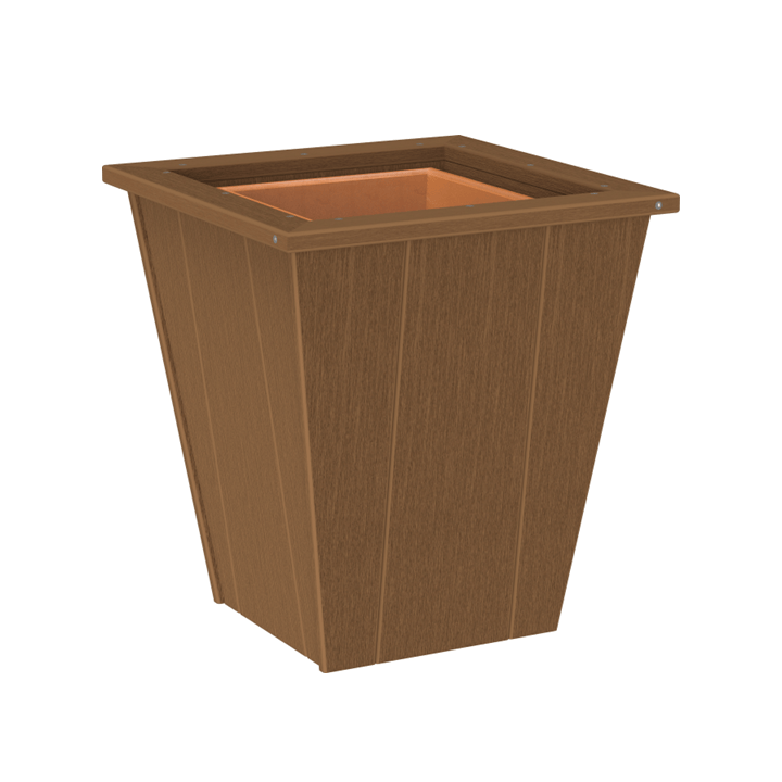 LuxCraft Elite Poly Lumber Planter