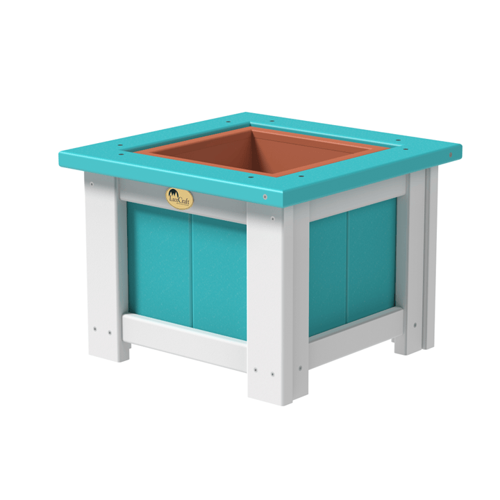 LuxCraft Square Poly Lumber Planter