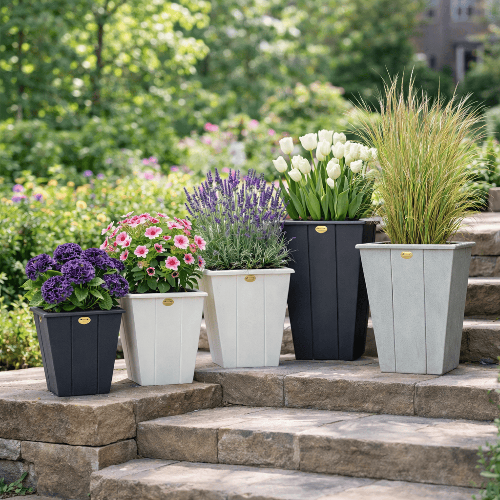 LuxCraft Elite Poly Lumber Planter