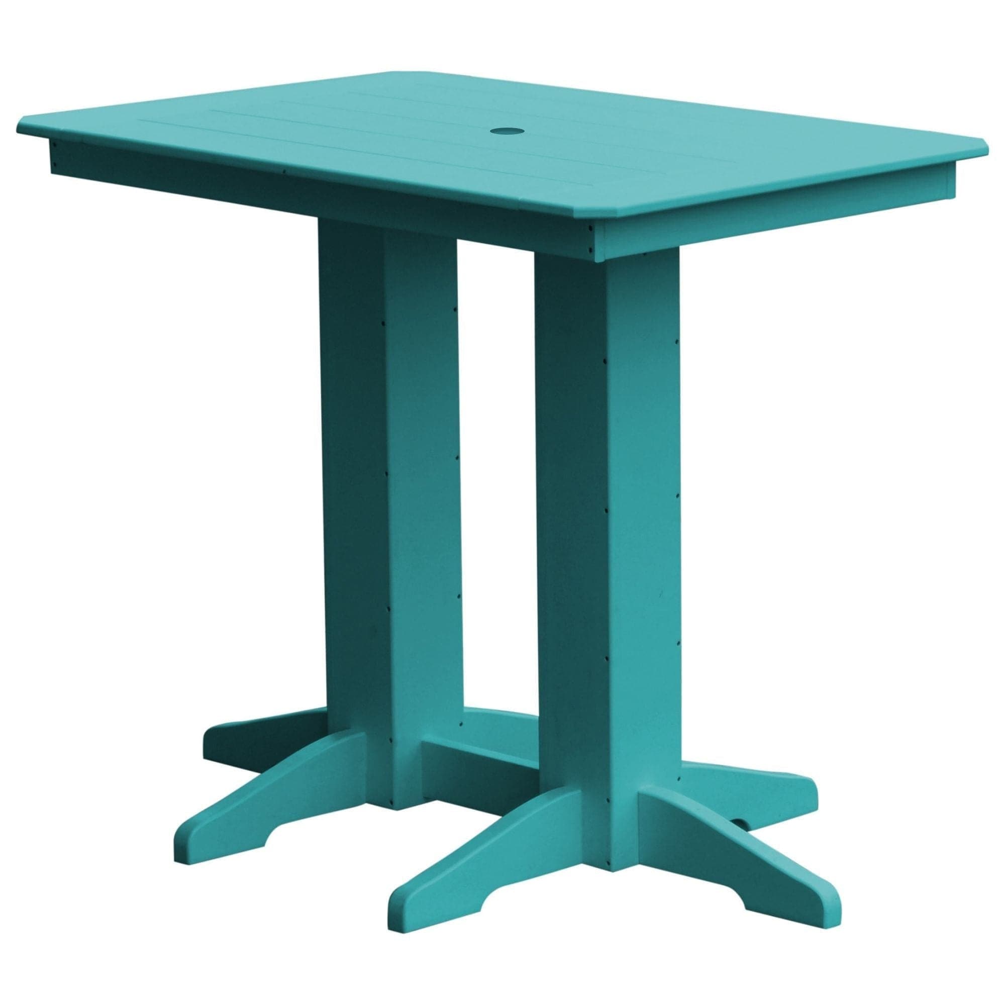 Keystone Amish Co. Bar Height Poly Outdoor Dining Table