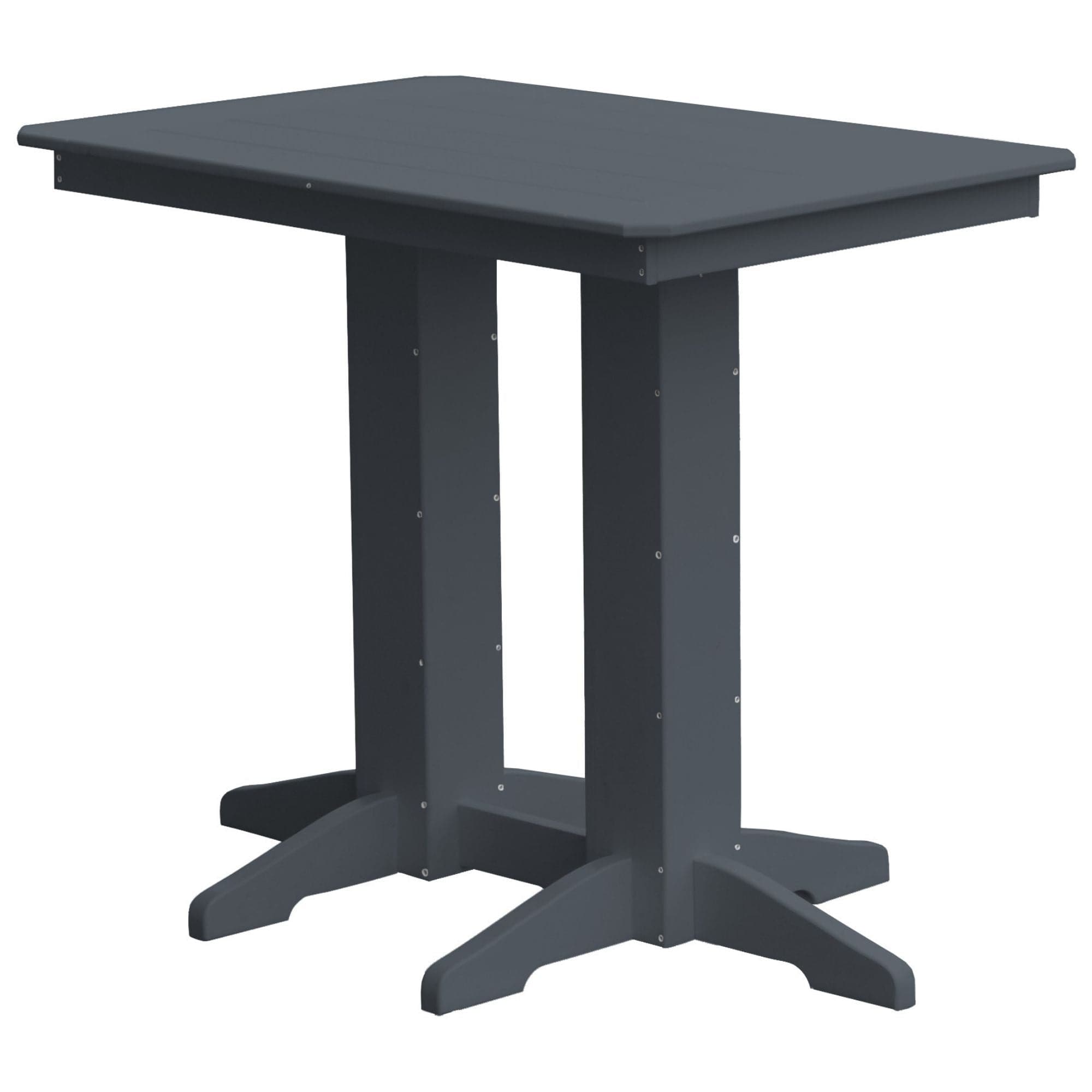 Keystone Amish Co. Bar Height Poly Outdoor Dining Table