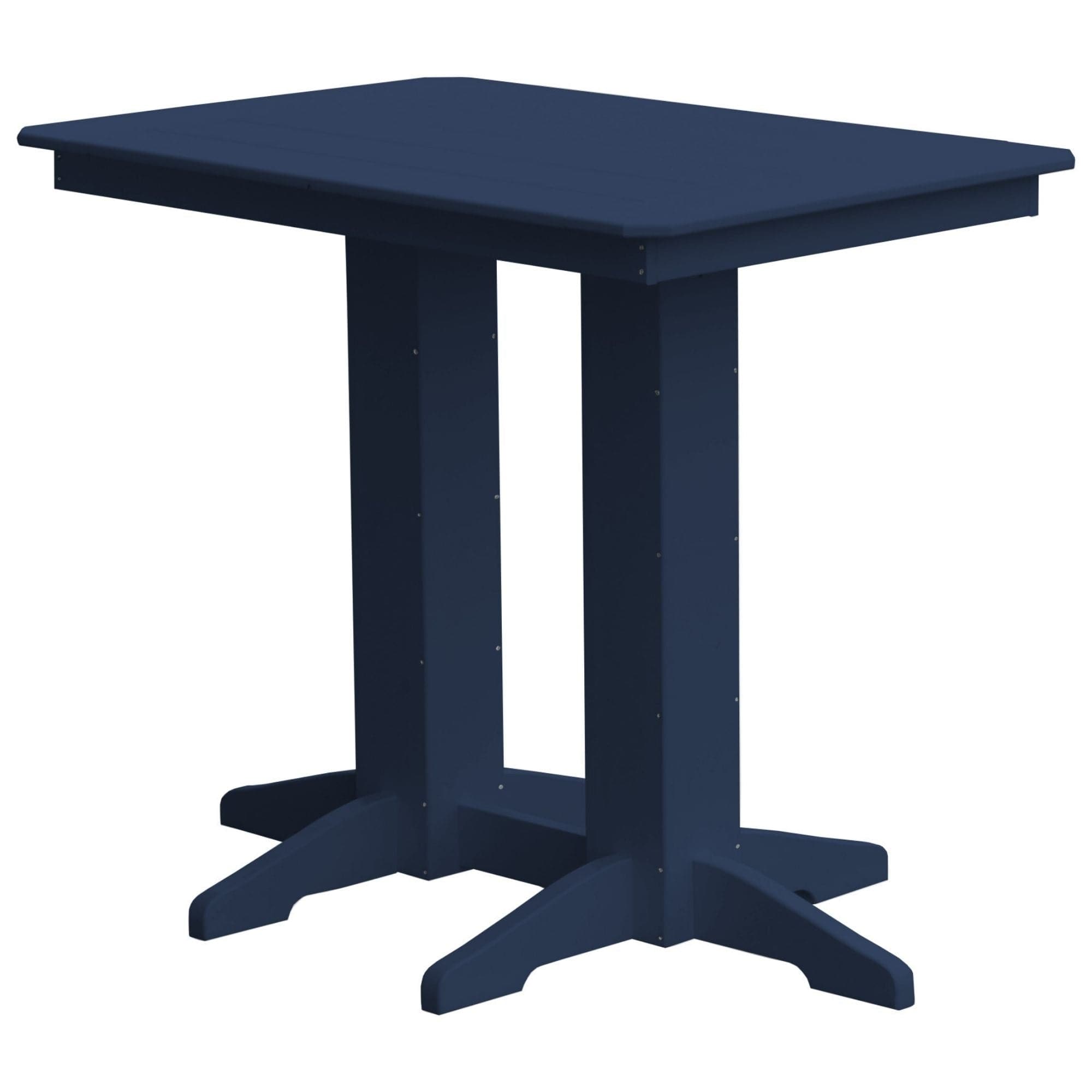 Keystone Amish Co. Bar Height Poly Outdoor Dining Table