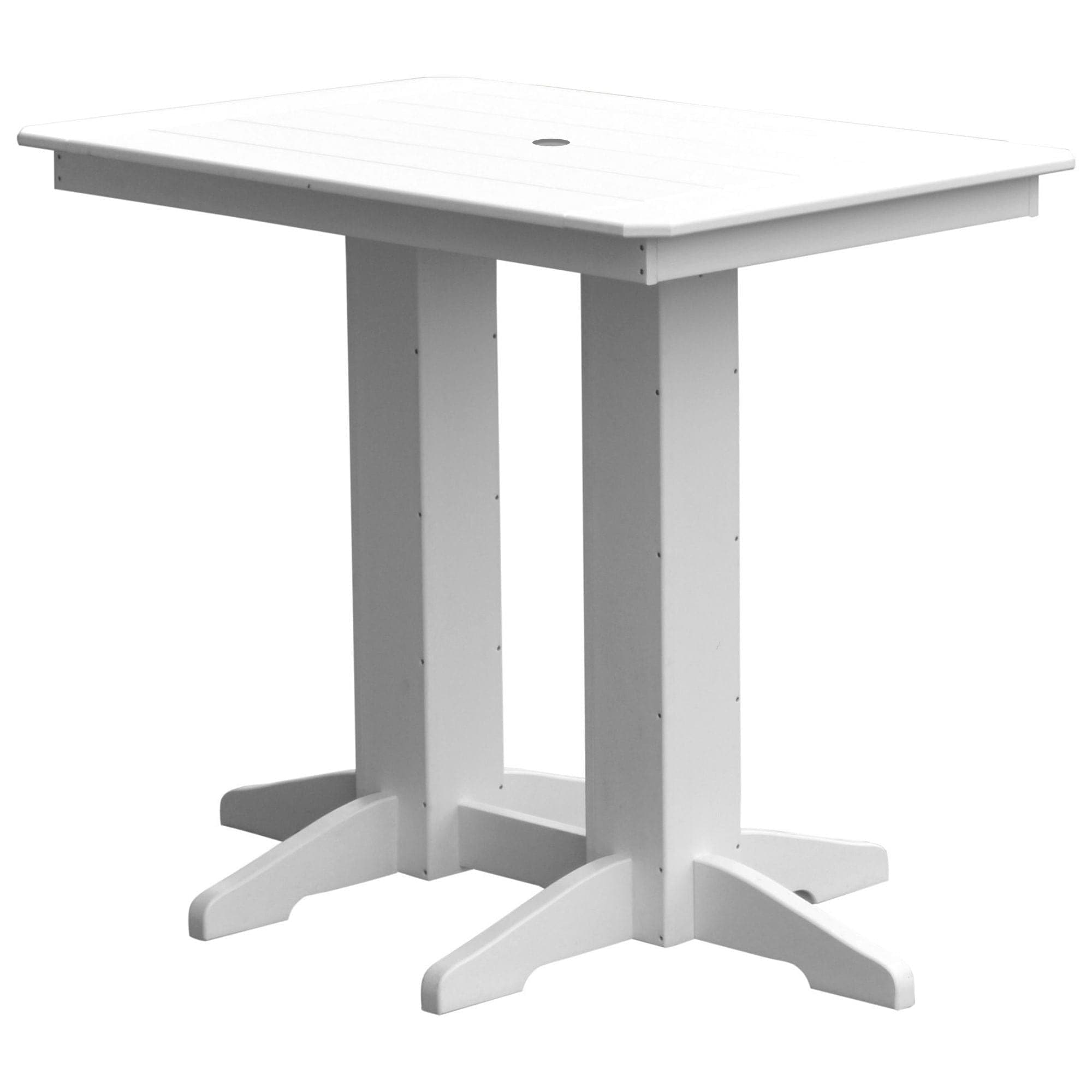 Keystone Amish Co. Bar Height Poly Outdoor Dining Table