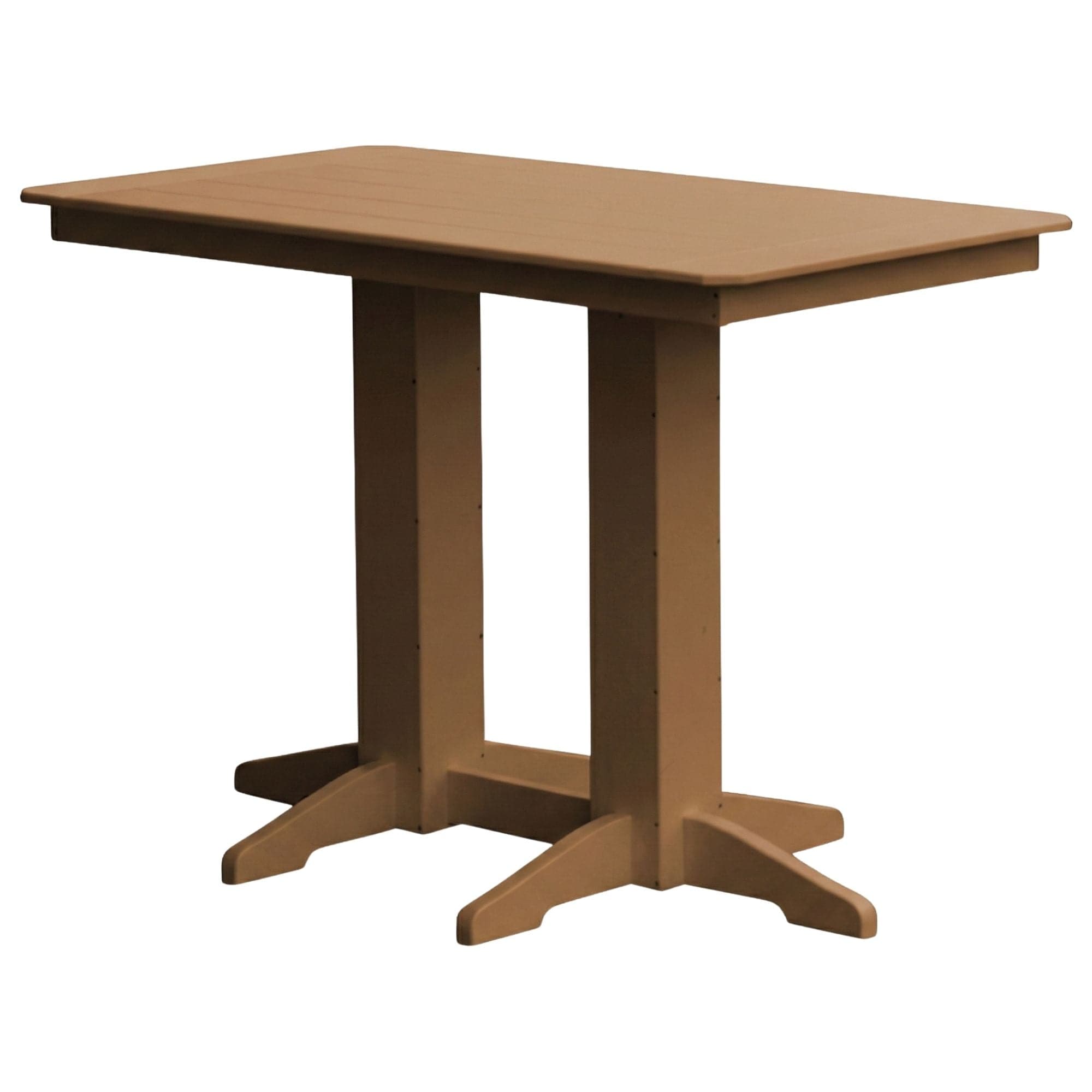 Keystone Amish Co. Bar Height Poly Outdoor Dining Table