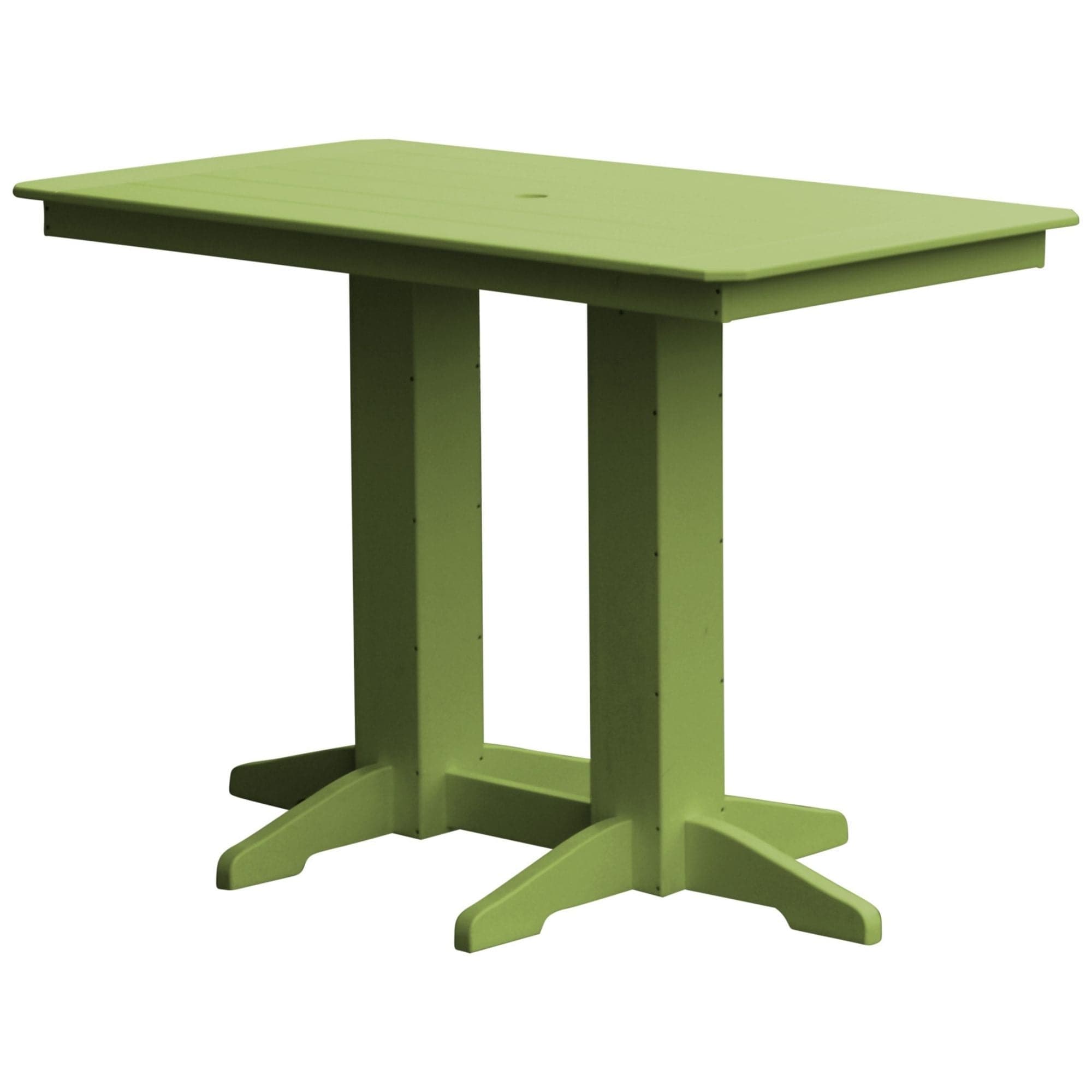 Keystone Amish Co. Bar Height Poly Outdoor Dining Table