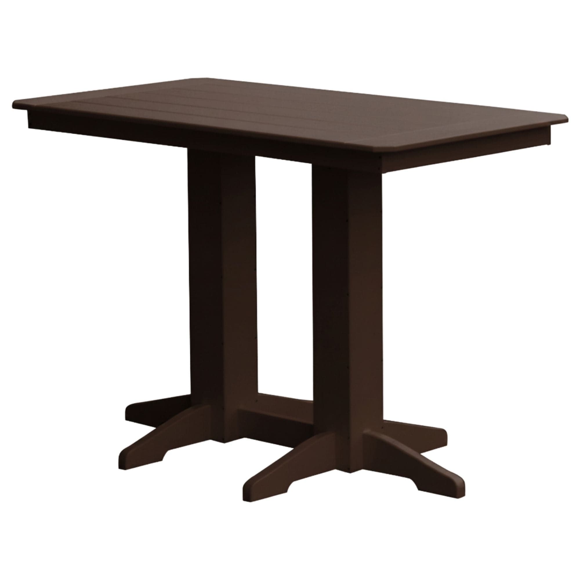 Keystone Amish Co. Bar Height Poly Outdoor Dining Table