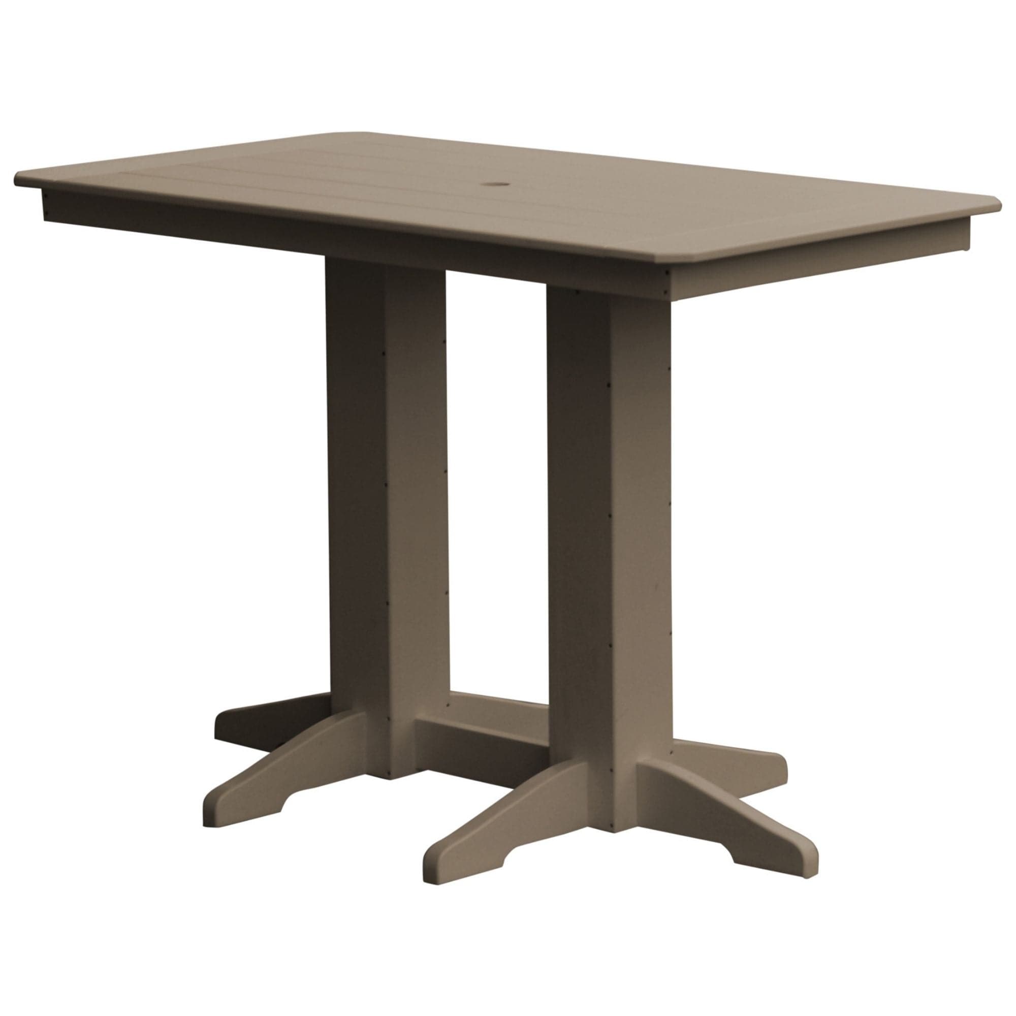 Keystone Amish Co. Bar Height Poly Outdoor Dining Table