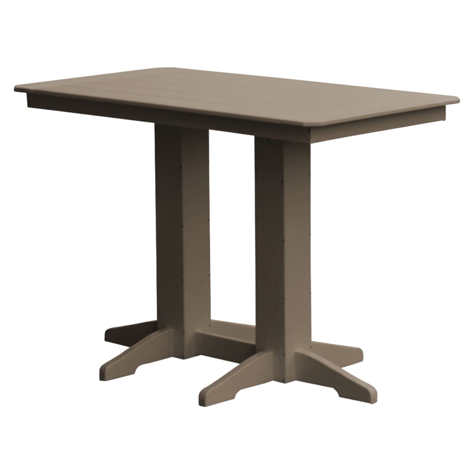 Keystone Amish Co. Bar Height Poly Outdoor Dining Table