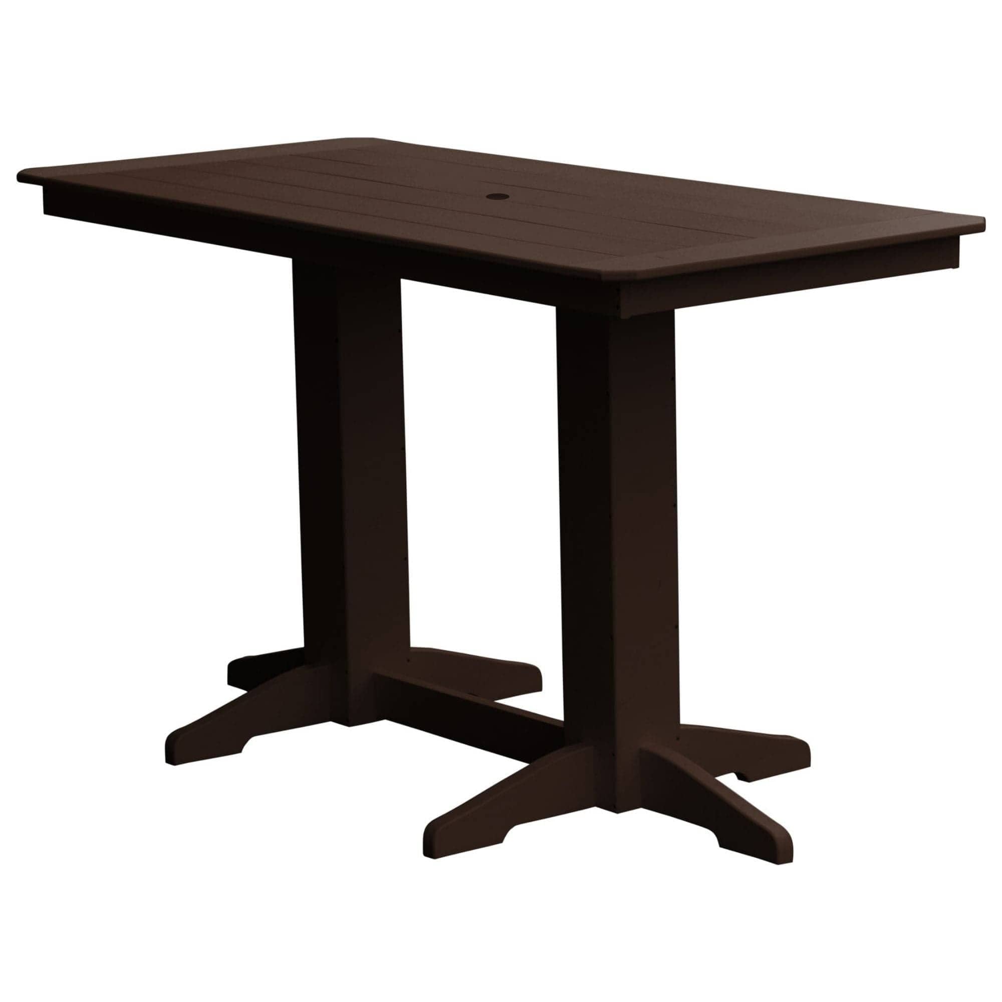 Keystone Amish Co. Bar Height Poly Outdoor Dining Table