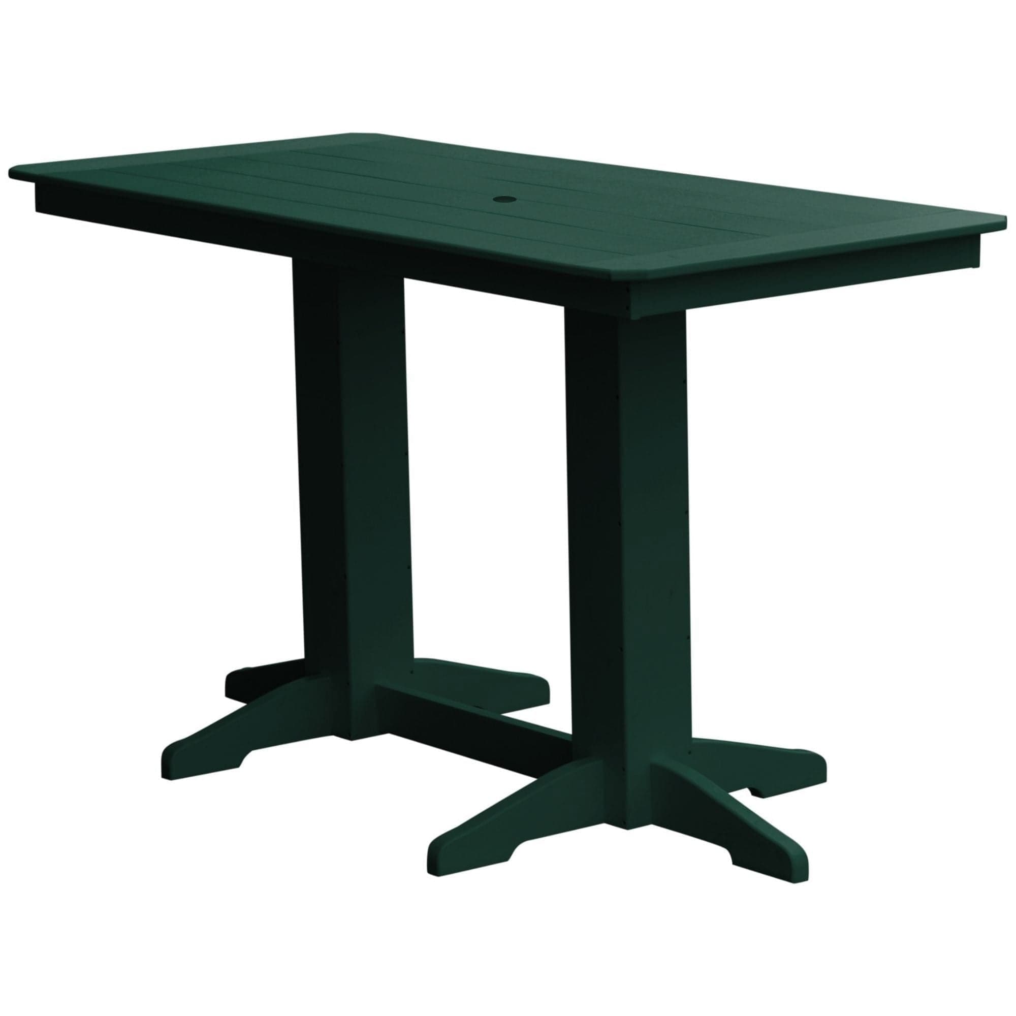 Keystone Amish Co. Bar Height Poly Outdoor Dining Table