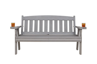 Amish Casual 4 Foot Mission Wood Garden Bench