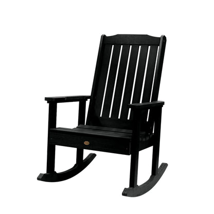 Highwood USA Lehigh 3pc. Recycled Plastic Rocking Chair Set