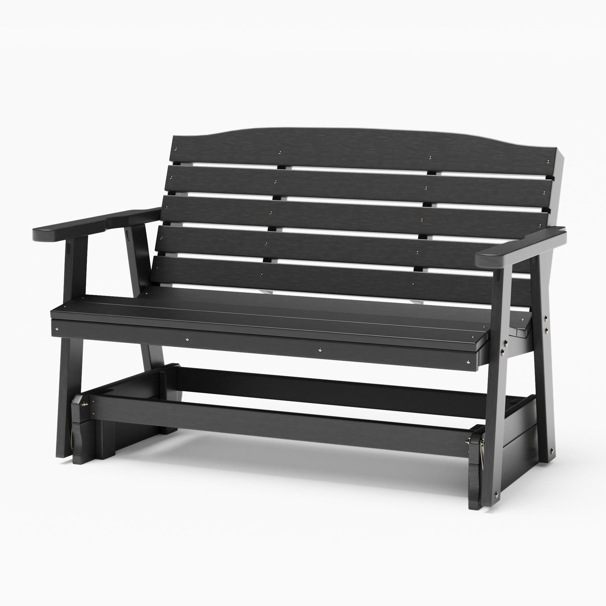 SimplyPoly Amish Made Classic Recycled Plastic Porch Glider