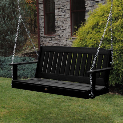 Highwood USA Lehigh Recycled Plastic Porch Swing