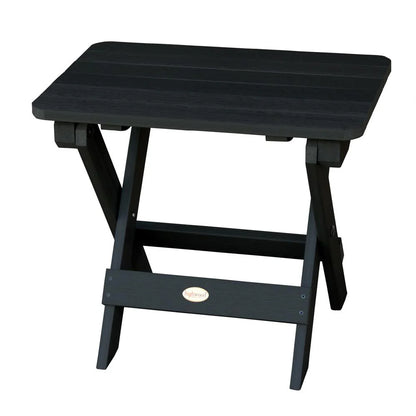 Highwood USA Rectangle Recycled Plastic Folding Side Table