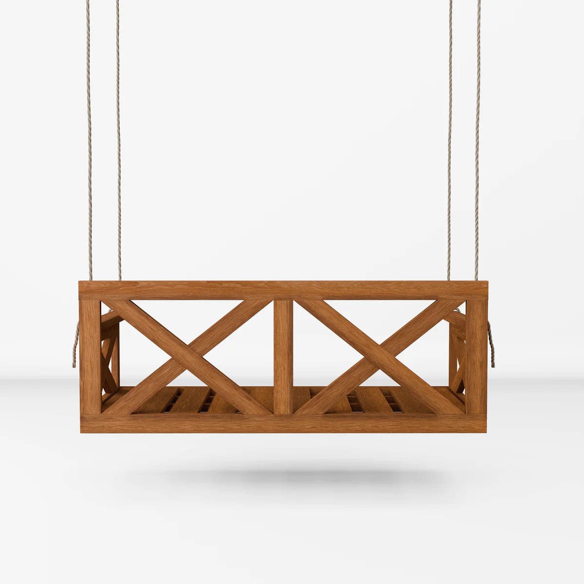 Amish Casual The Bradford Twin Swing Bed, Cedar