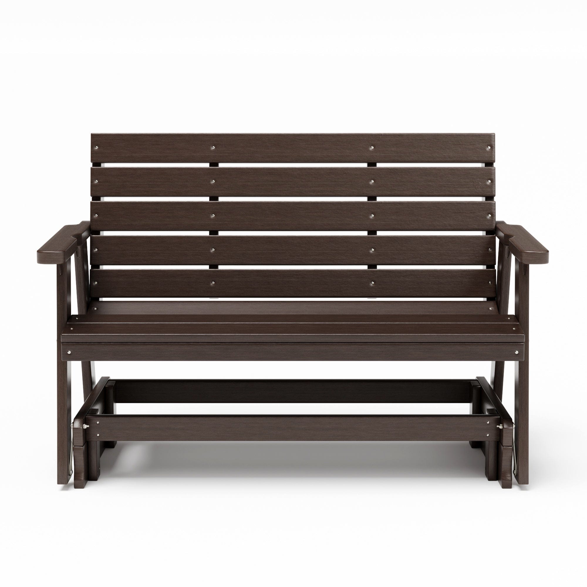 SimplyPoly Amish Made Signature Recycled Plastic Porch Glider