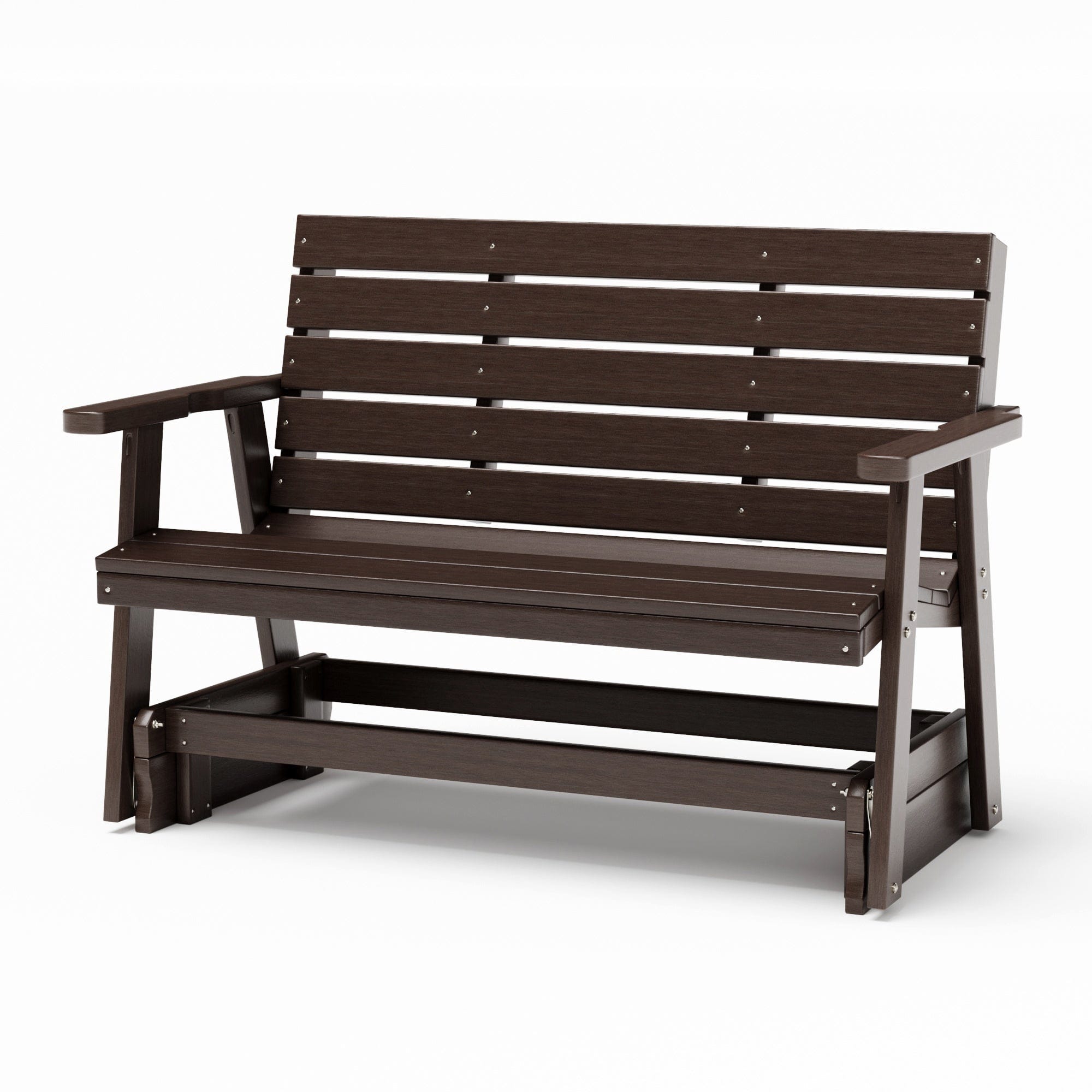 SimplyPoly Amish Made Signature Recycled Plastic Porch Glider