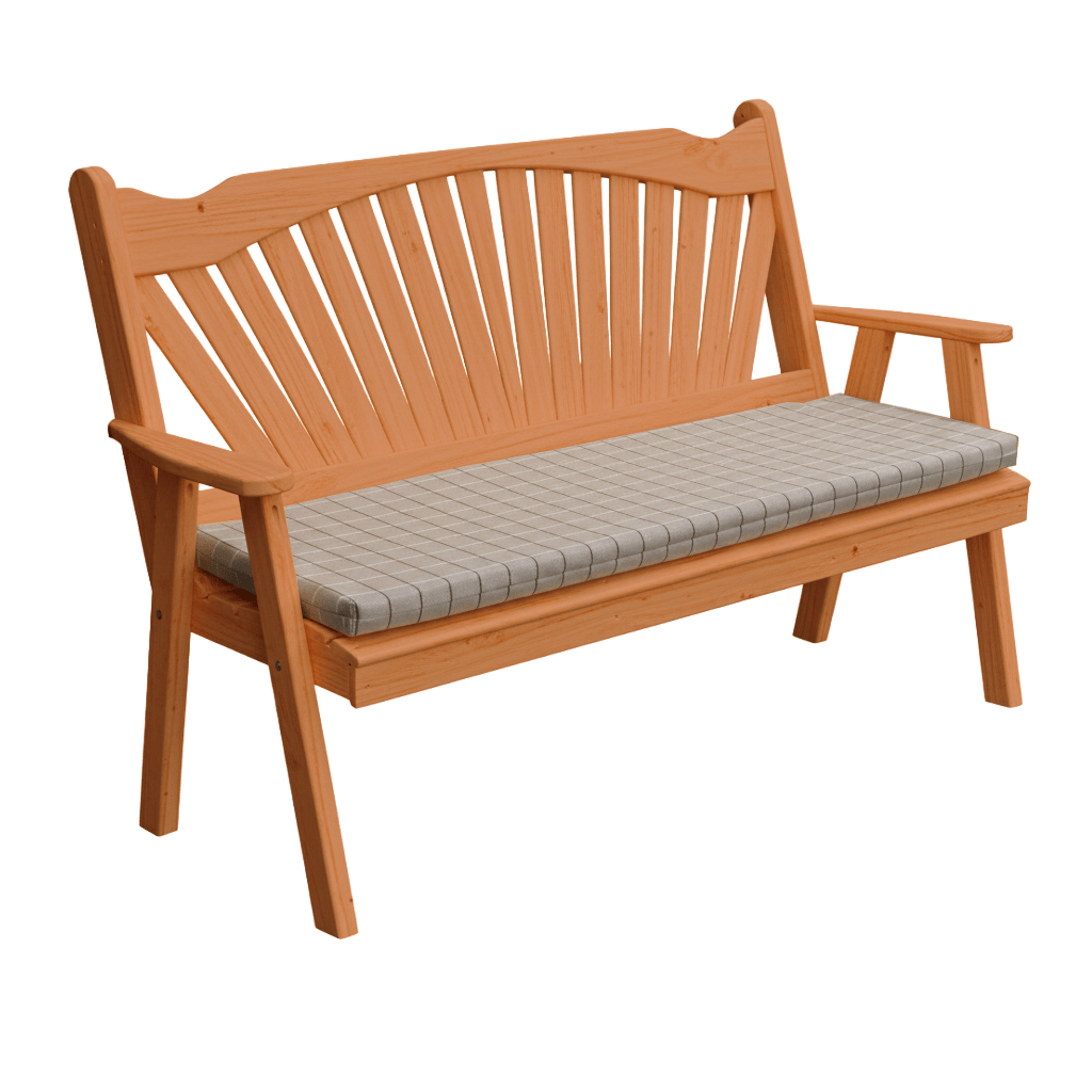 Keystone Amish Co. Sunburst Wooden Garden Bench