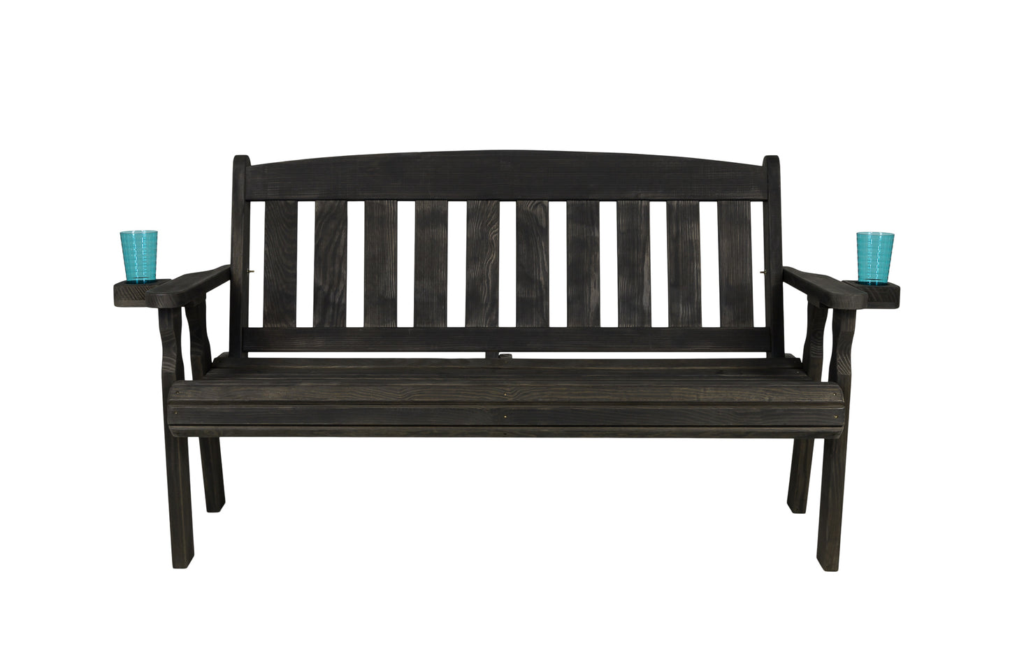 Amish Casual 4 Foot Mission Wood Garden Bench