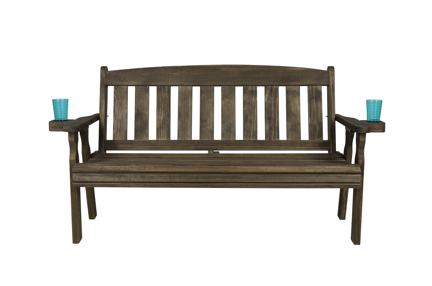 Amish Casual 4 Foot Mission Wood Garden Bench