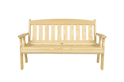 Amish Casual 4 Foot Mission Wood Garden Bench