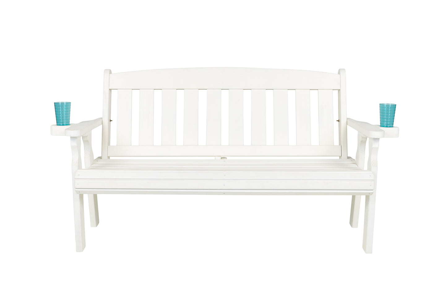 Amish Casual 4 Foot Mission Wood Garden Bench