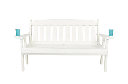 Amish Casual 4 Foot Mission Wood Garden Bench