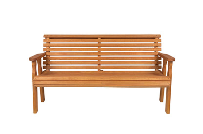 Amish Casual Heavy Duty Roll Back 4 Foot Treated Garden Bench