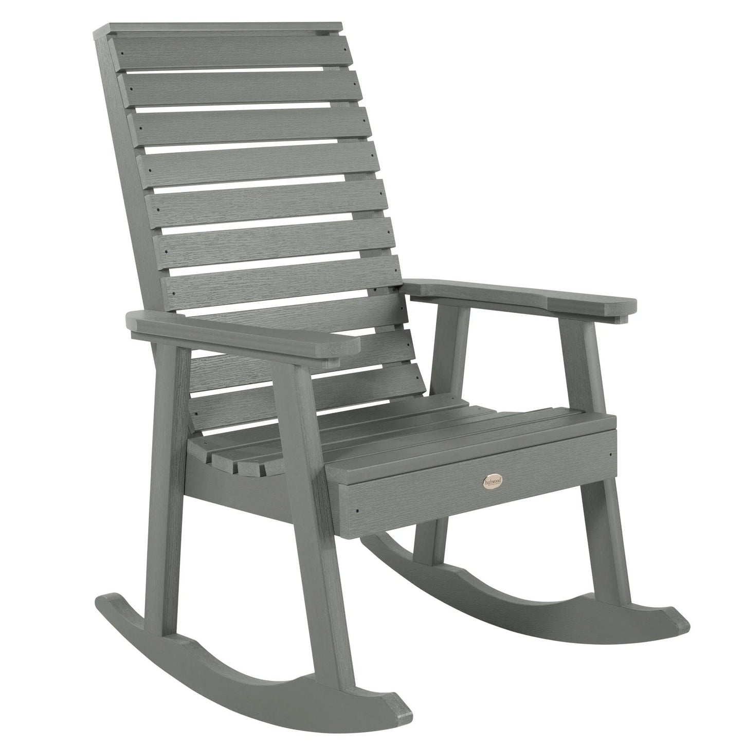 Highwood USA Weatherly PVC Plastic Rocking Chair The Porch Swing Company