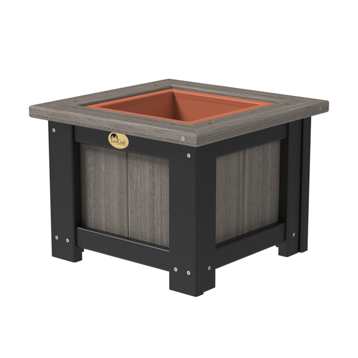 LuxCraft Square Poly Lumber Planter