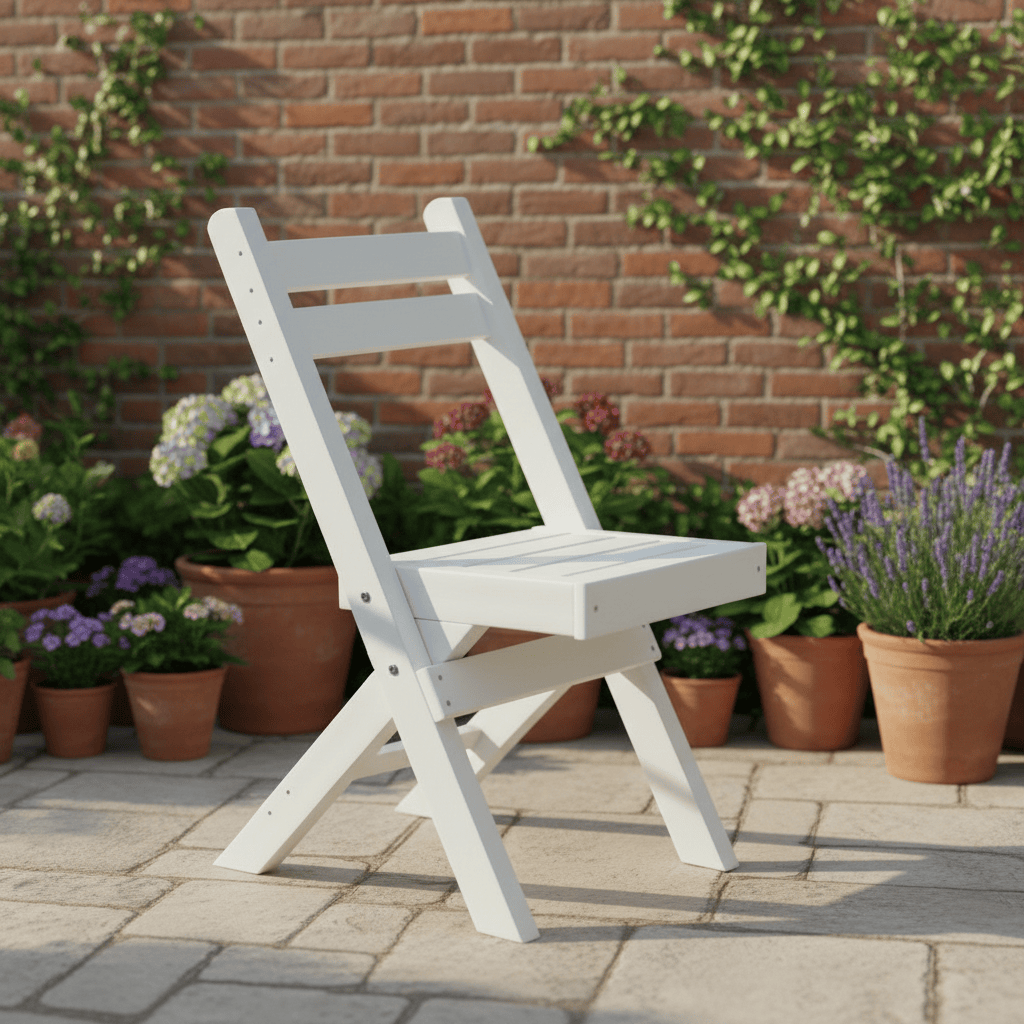 Keystone Amish Co. Coronado Poly Composite Folding Bistro Chair