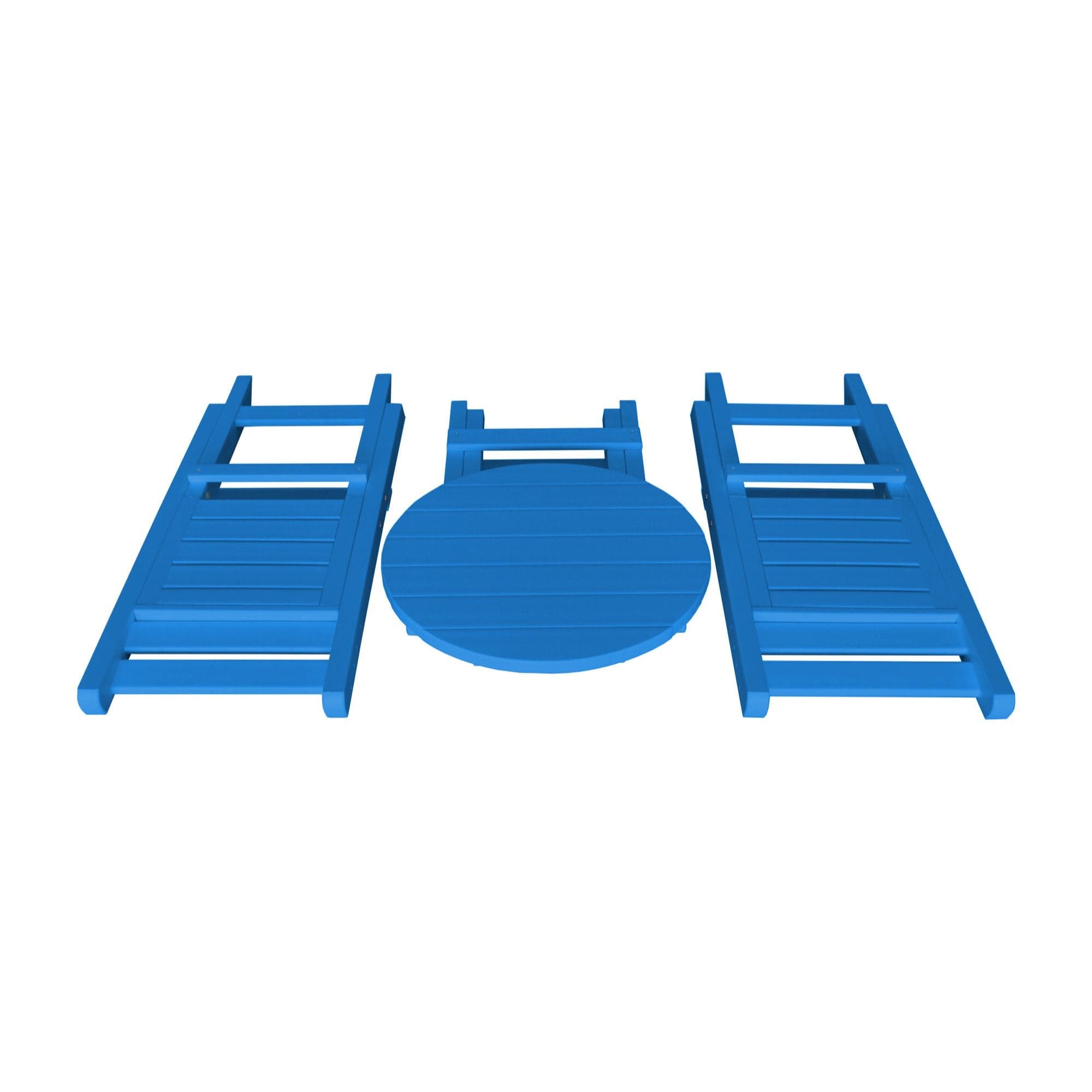 Keystone Amish Co. Coronado Poly Composite Round Folding Bistro Set