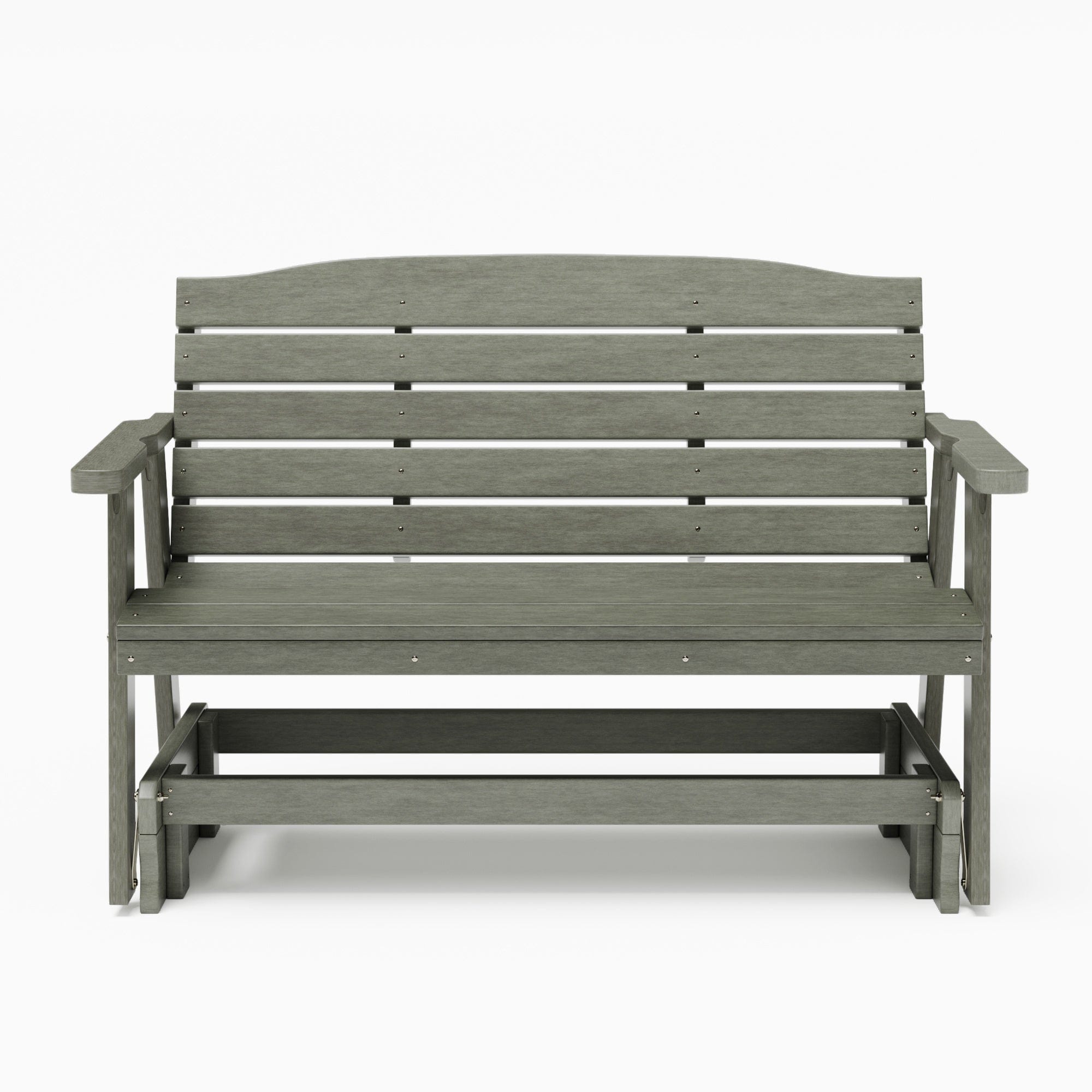 SimplyPoly Amish Made Classic Recycled Plastic Porch Glider