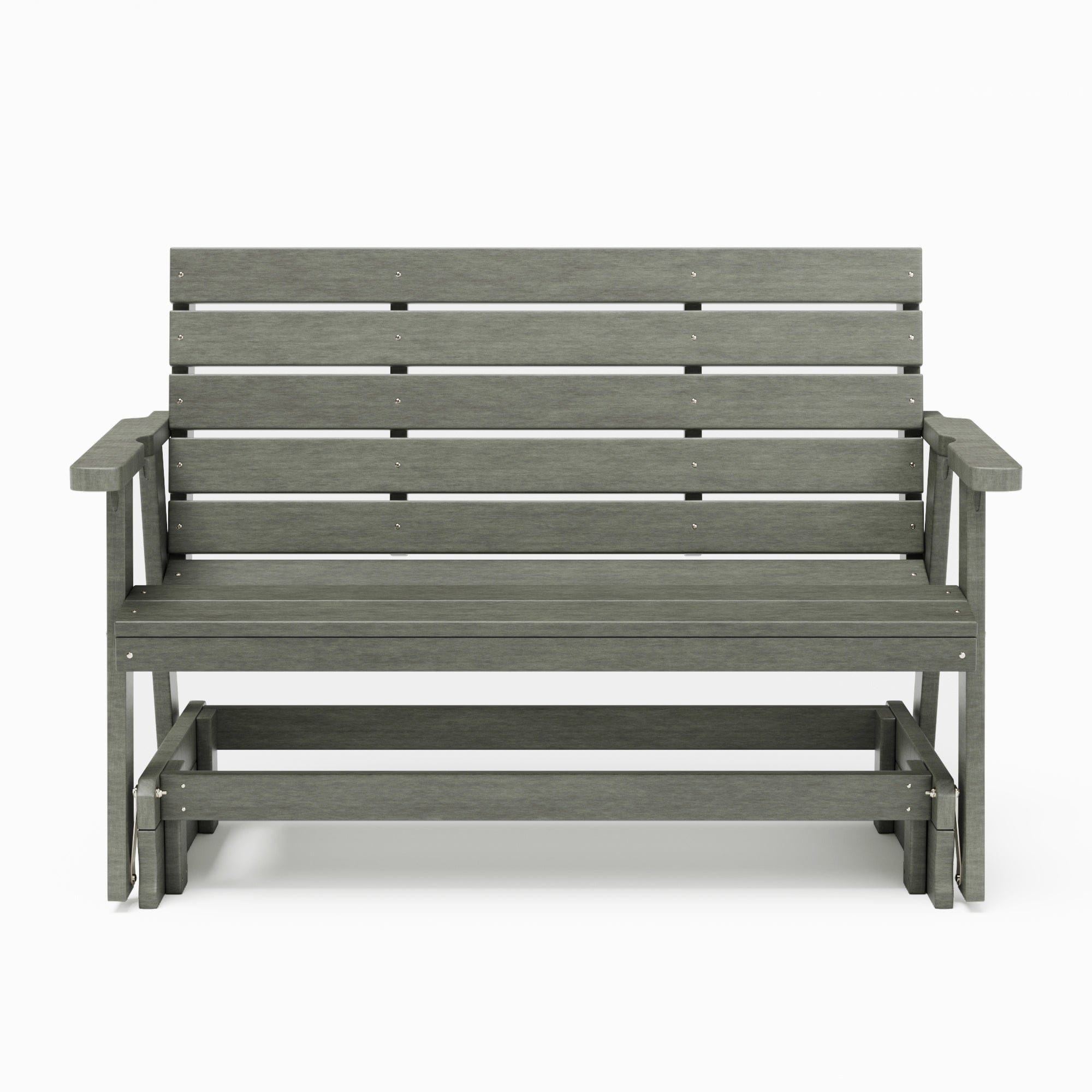 SimplyPoly Amish Made Signature Recycled Plastic Porch Glider