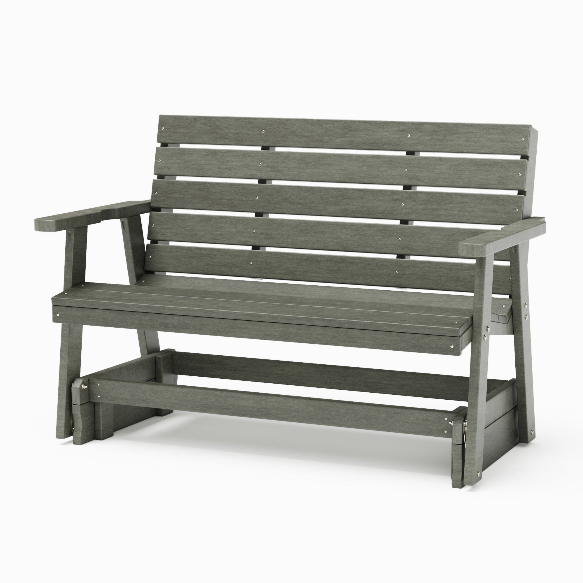 SimplyPoly Amish Made Signature Recycled Plastic Porch Glider