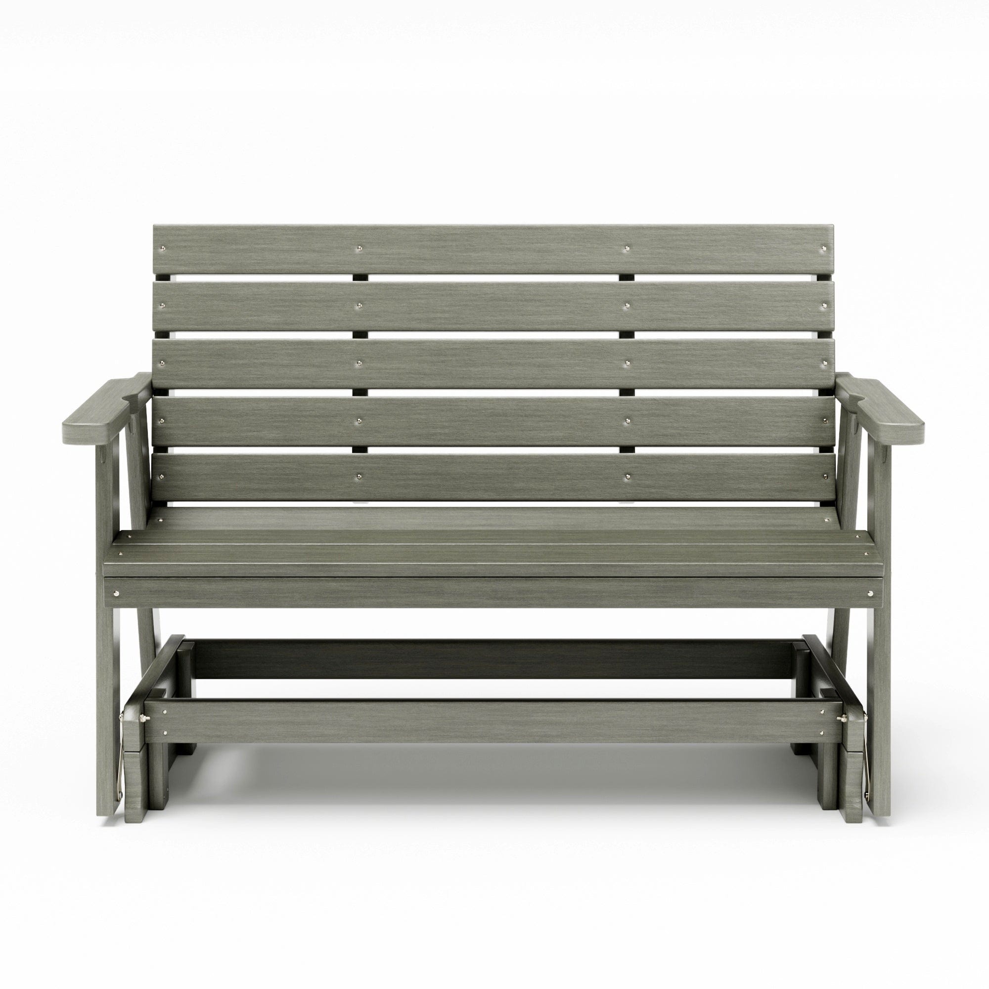 SimplyPoly Amish Made Signature Recycled Plastic Porch Glider