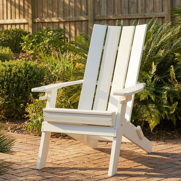 Keystone Amish Co. Modern Poly Lumber Folding Adirondack Chair